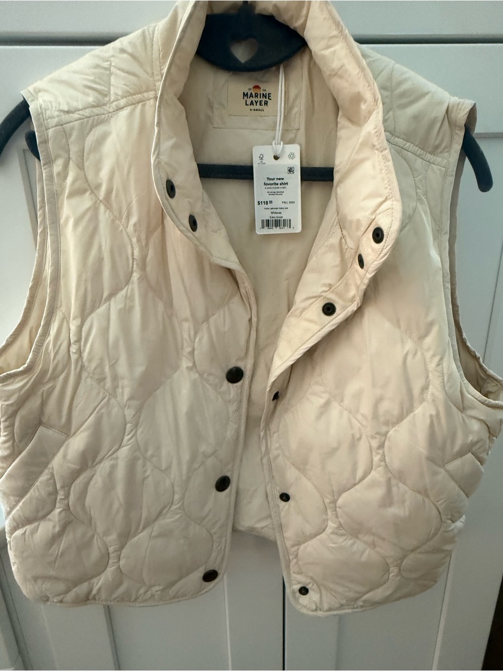 Marine Layer vest ,  NWT SIZE XS